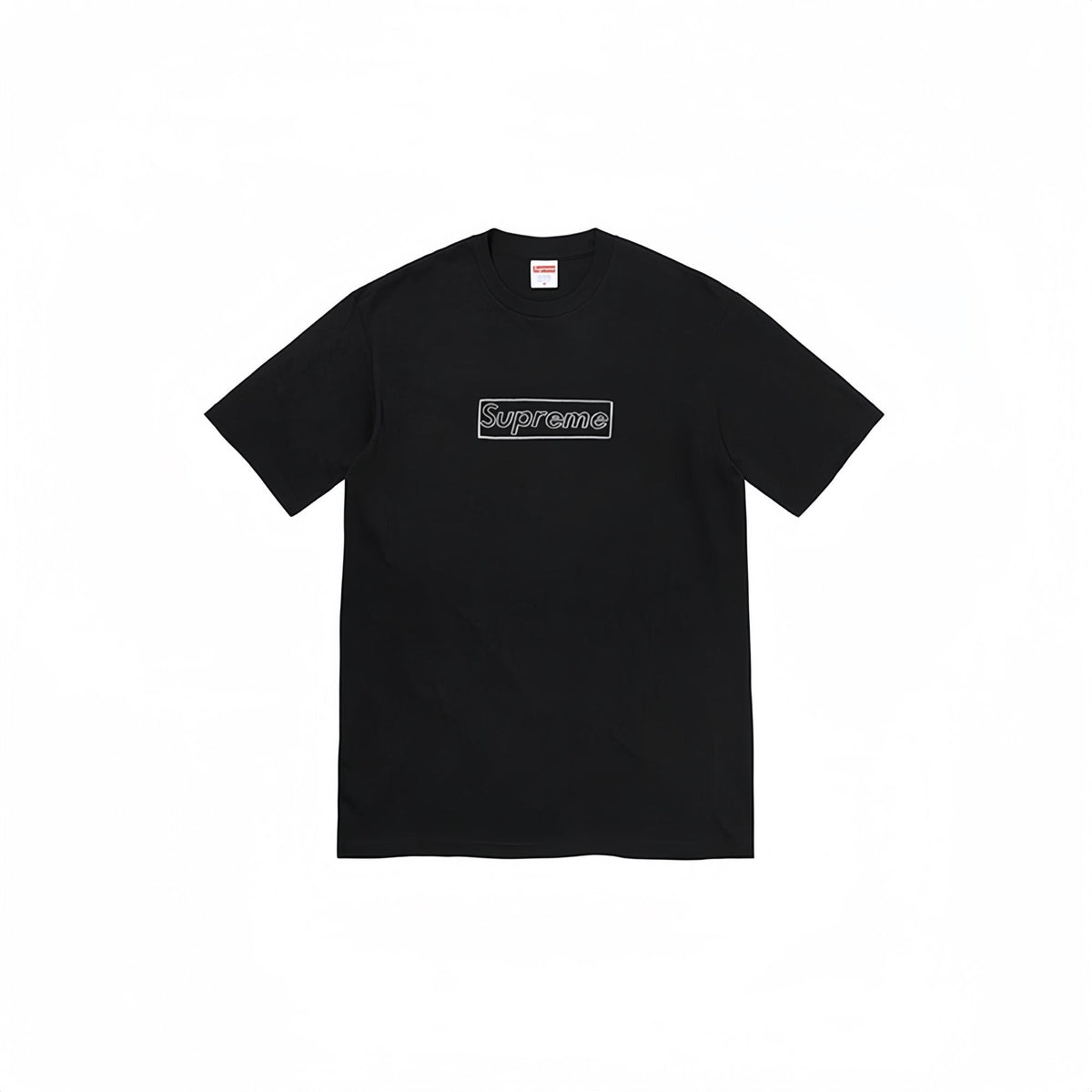Supreme Chalk Logo Graphic T-Shirt — hero