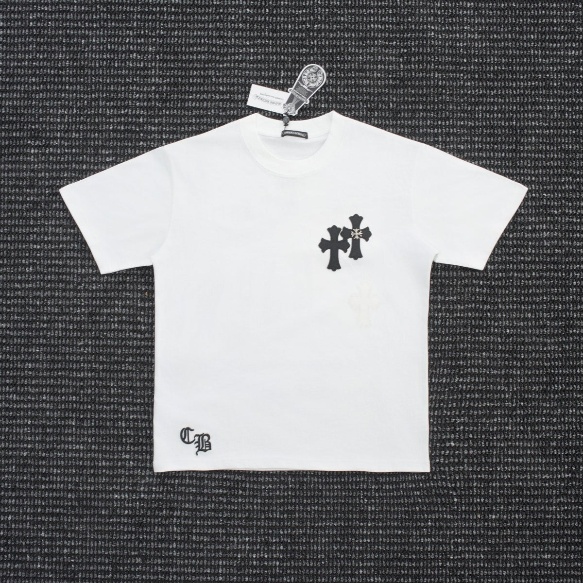 Chrome Hearts Contrast Cross Applique T-Shirt — front
