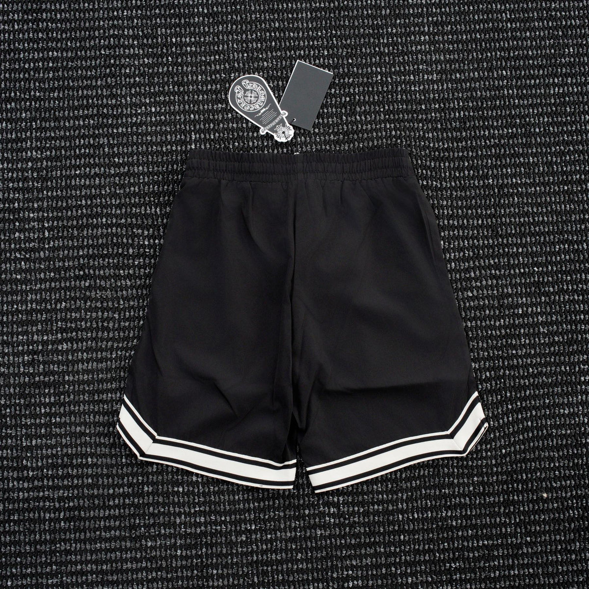 Chrome Hearts Cross Graphic Drawstring Shorts — back